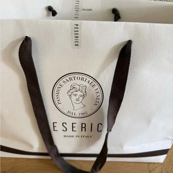 Peserico Cream Ecru Short-Sleeved Goose Down Puffer Jacket size 42 - Picture 12 of 13